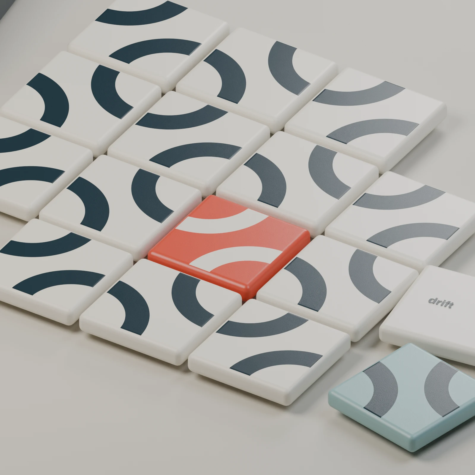 Loop's soft-edged tiles and continuous paths