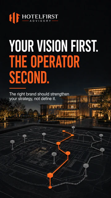 HotelFirst creative: Your vision first. The operator second.